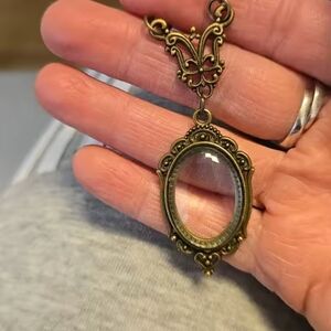 Magical Mirror Pendant Necklace